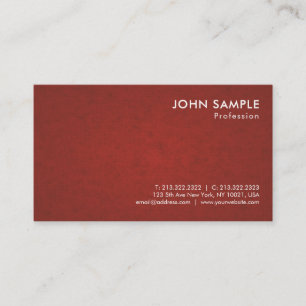 Tarjeta De Visita Moderno diseño profesional y elegante lujo