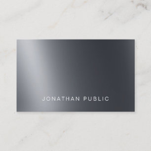 Tarjeta De Visita Moderno Elegante Luz Y Sombra Creativo Plano Super