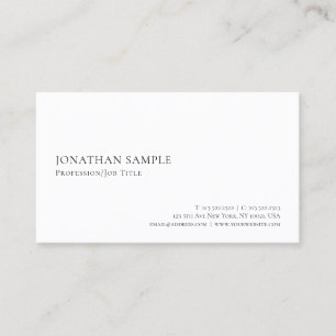 Tarjeta De Visita Moderno Elegante Minimalista Crea Tu Propio