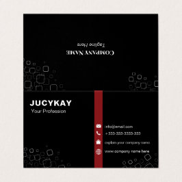 Tarjeta De Visita Moderno Elegante Minimalista Profesional Sencillo 
