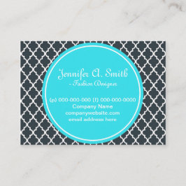 Tarjeta De Visita moderno, encantador, clásico, jovencito.