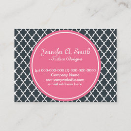 Tarjeta De Visita moderno, encantador, clásico, jovencito.