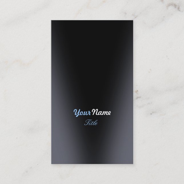 Tarjeta De Visita Moderno fresco de Groupon (Anverso)