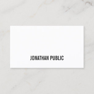 Tarjeta De Visita Moderno Gráfico Elegante Simple Plano Profesional
