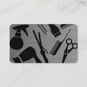 Tarjeta De Visita Moderno Hair Stylist