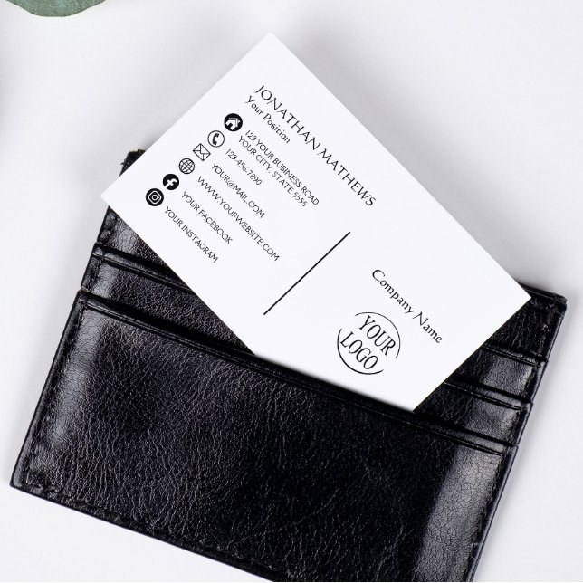 Tarjeta De Visita Moderno I Simple (Subido por el creador)