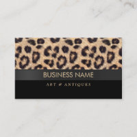 Moderno Leopard Print Art & Antique Dealer