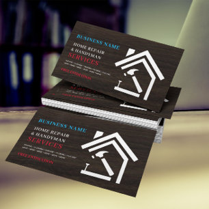 Tarjeta De Visita Moderno manual de reparación de viviendas rusticas