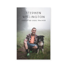 Moderno Mascota de fotografía simple entrenador de