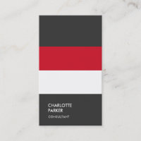 Moderno Minimalista de moda gris gris blanco rojo