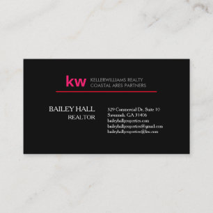 Tarjeta De Visita Moderno Minimalista elegante profesional