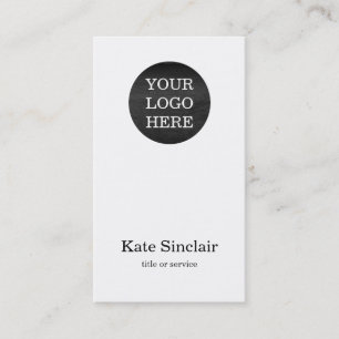 Tarjeta De Visita Moderno minimalista elegante su logotipo
