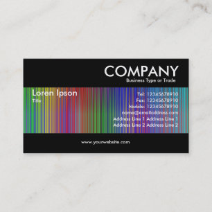 Tarjeta De Visita Moderno - Multicolores