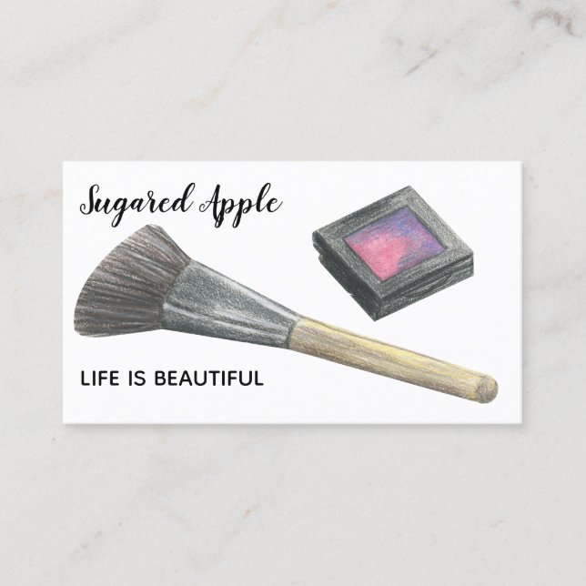 Tarjeta De Visita Moderno para los medios sociales (Anverso)