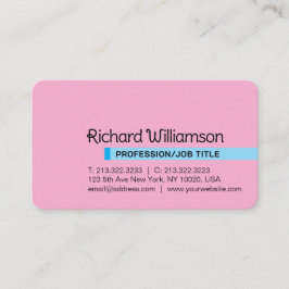 Tarjeta De Visita Moderno Personalizado profesional Minimalista eleg