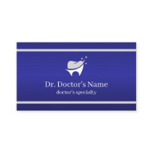 Moderno Profesional Dental Azul 