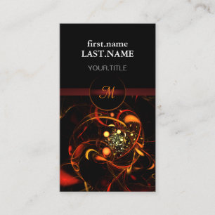 Tarjeta De Visita Moderno Profesional Elegante Guay Heartbeat