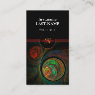 Tarjeta De Visita Moderno profesional elegante Guay Renacer Verde