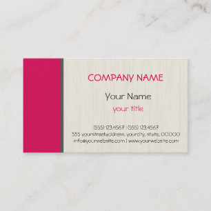 Tarjeta De Visita Moderno profesional rojo de Debian