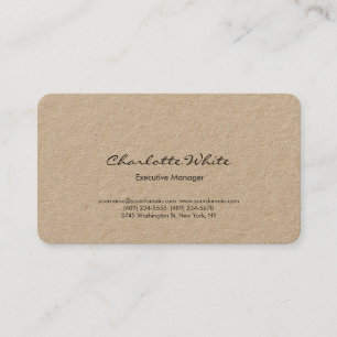 Tarjeta De Visita Moderno profesional sencillo y sencillo Minimalist