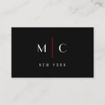 Moderno Red Sleek Luxury Company Typography