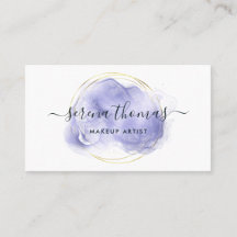 Moderno Resumen Firma Lavender Gold