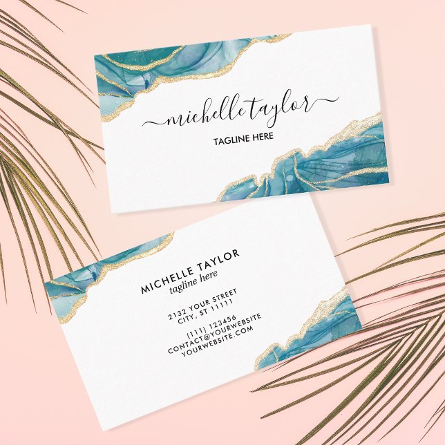 Tarjeta De Visita Moderno Salón de Belleza de Artista de Maquillaje  (Subido por el creador)