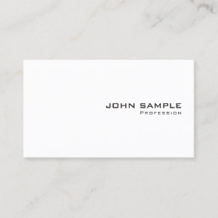 Tarjeta De Visita Moderno Simple Plantilla Elegante Profesional