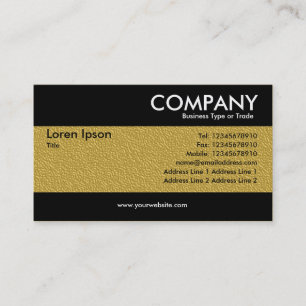 Tarjeta De Visita Moderno - textura del grabado en relieve del ámbar