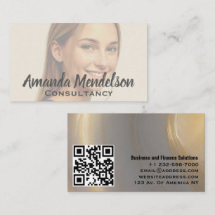 Tarjeta De Visita Moderno trabajo profesional de fotografía completa