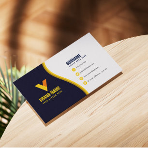 Tarjeta De Visita Moderno y elegante