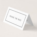 Tarjeta De Visita Moderno y elegante, cualquier color, cambiar la ta<br><div class="desc">Moderno y elegante,  cualquier color,  cambia las tarjetas de fecha por la tienda de tarjetas de visita.</div>