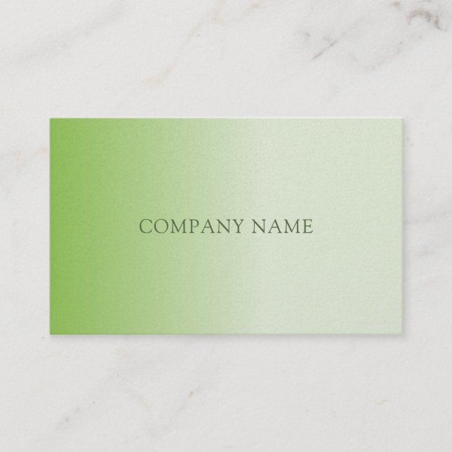 Tarjeta De Visita Moderno y elegante diseño Lujo profesional (Anverso)