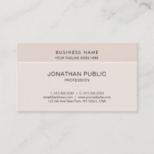 Tarjeta De Visita Moderno y elegante estilo profesional moderno