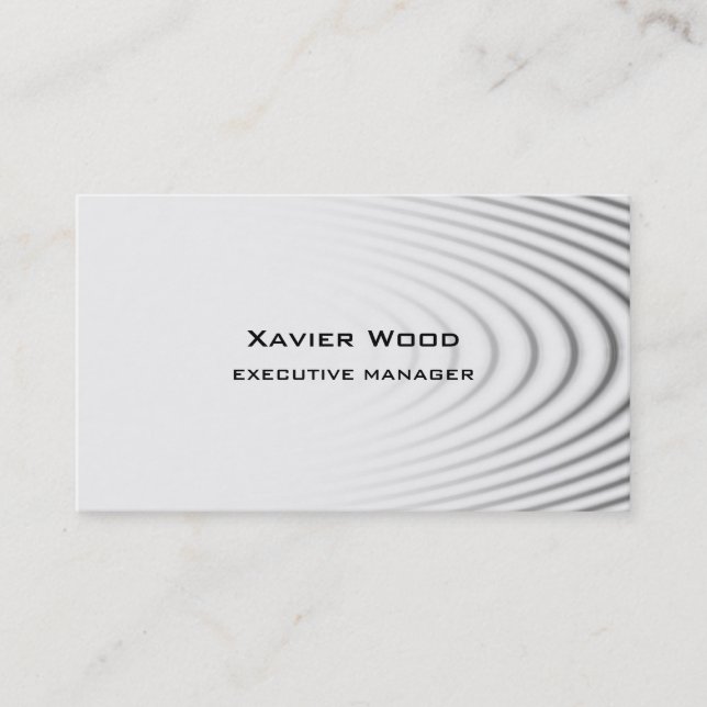 Tarjeta De Visita Moderno y elegante gestor profesional (Anverso)