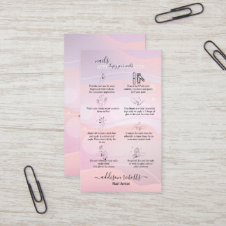 Tarjeta De Visita Moderno y elegante Logotipo Holográfico Púrpura Ne