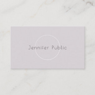 Tarjeta De Visita Moderno y elegante personal profesional superior