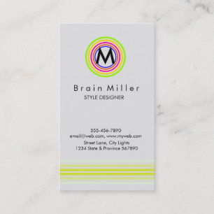 Tarjeta De Visita Moderno y elegante profesional simple