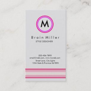 Tarjeta De Visita Moderno y elegante profesional simple