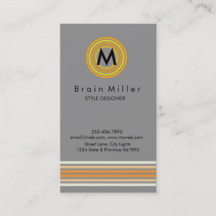 Tarjeta De Visita Moderno y elegante profesional simple