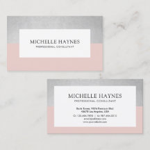 Moderno y limpio Lujo Minimalista Profesional Rosa