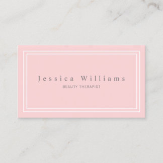 Tarjeta De Visita Moderno y sencillo