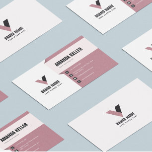 Tarjeta De Visita Moderno y sencillo