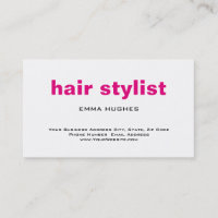 Moderno y sencillo estilo de cabello blanco rosado