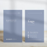Tarjeta De Visita Moderno y simple Dusty Profesional Salud Mental Az<br><div class="desc">Dé un abrumador al diseño y eleve tu marca personal con nuestra plantilla de tarjeta de visita inspirada en Instagram. Esta obra maestra minimalista cuenta con un diseño limpio que recuerda a tu aplicación de medios sociales favorita, lo que deja un amplio espacio para tu logotipo, nombre, título y detalles...</div>