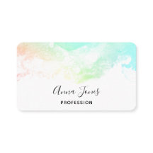 Modernos Abstractos Aguas Verdes y Azules Swirls