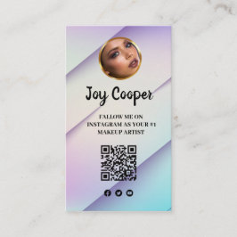 Tarjeta De Visita Modernos, medios sociales, Instagram Síganme