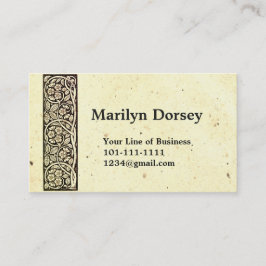 Tarjeta De Visita Modifique ambos lados para requisitos particulares