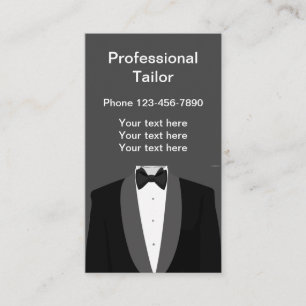 Tarjeta De Visita Modista Profesional y Costurera