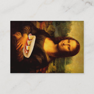 Tarjeta De Visita Mona Lisa ama Panini